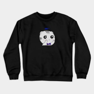 HUG? CUTE CAT WANNA HUG Crewneck Sweatshirt